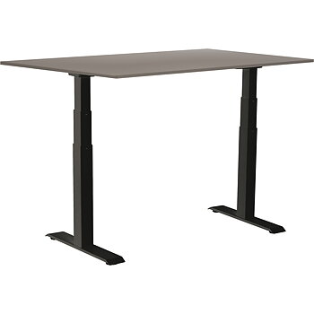 Skrivb el ED-A VI gr/sv 140x80