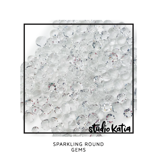 STUDIO KATIA-SPARKLING ROUND GEMS