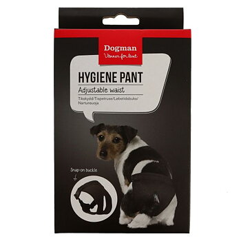 Dogman Tikskydd justerbart Svart 