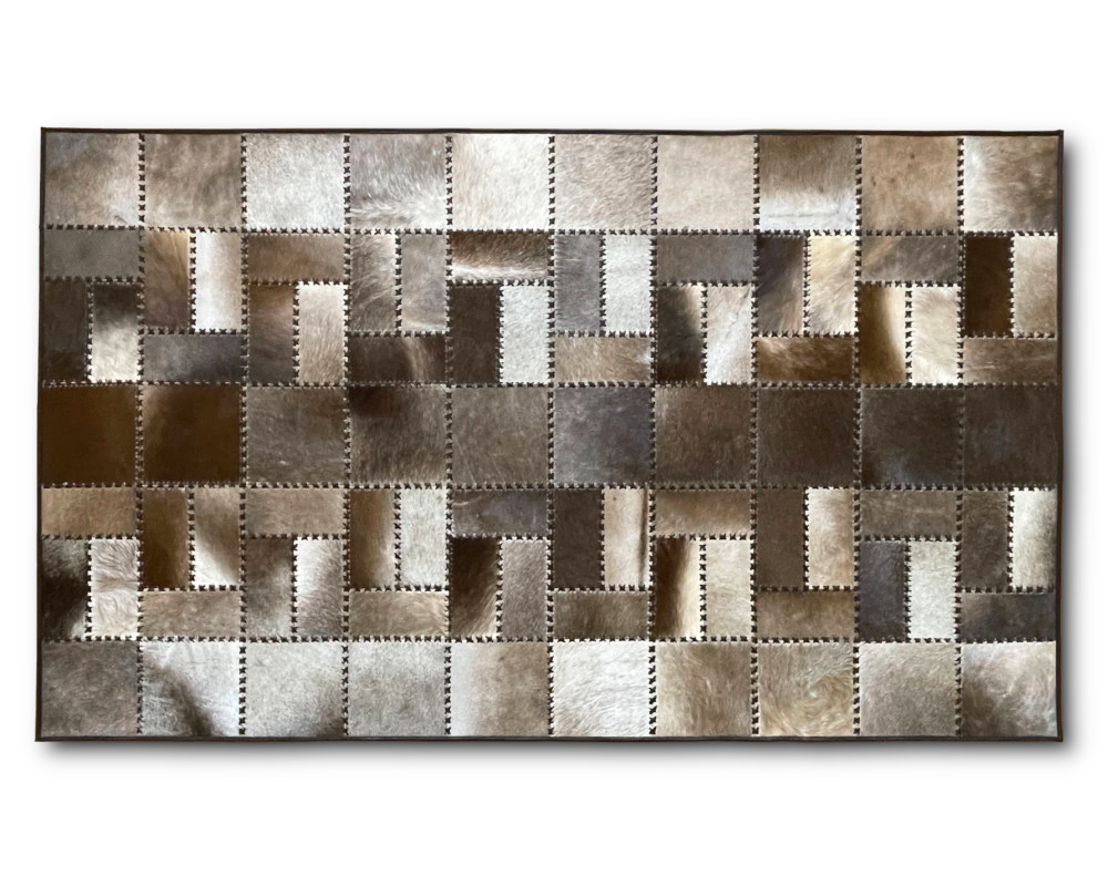 Läder hallmatta 118 x 198 cm