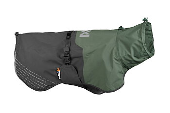 Non-Stop Fjord Raincoat grey/green - Regntäcke