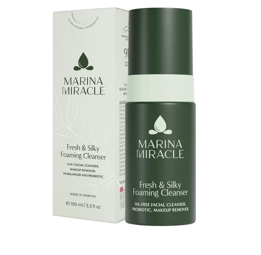Fresh and Silky Foaming Cleanser 100ml - Marina Miracle - 2