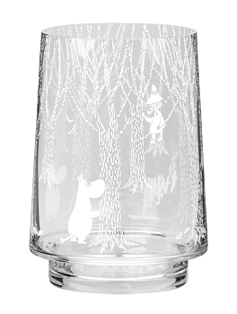 Mumin stor ljuslykta eller blomvas IN THE WOODS, 20 cm 