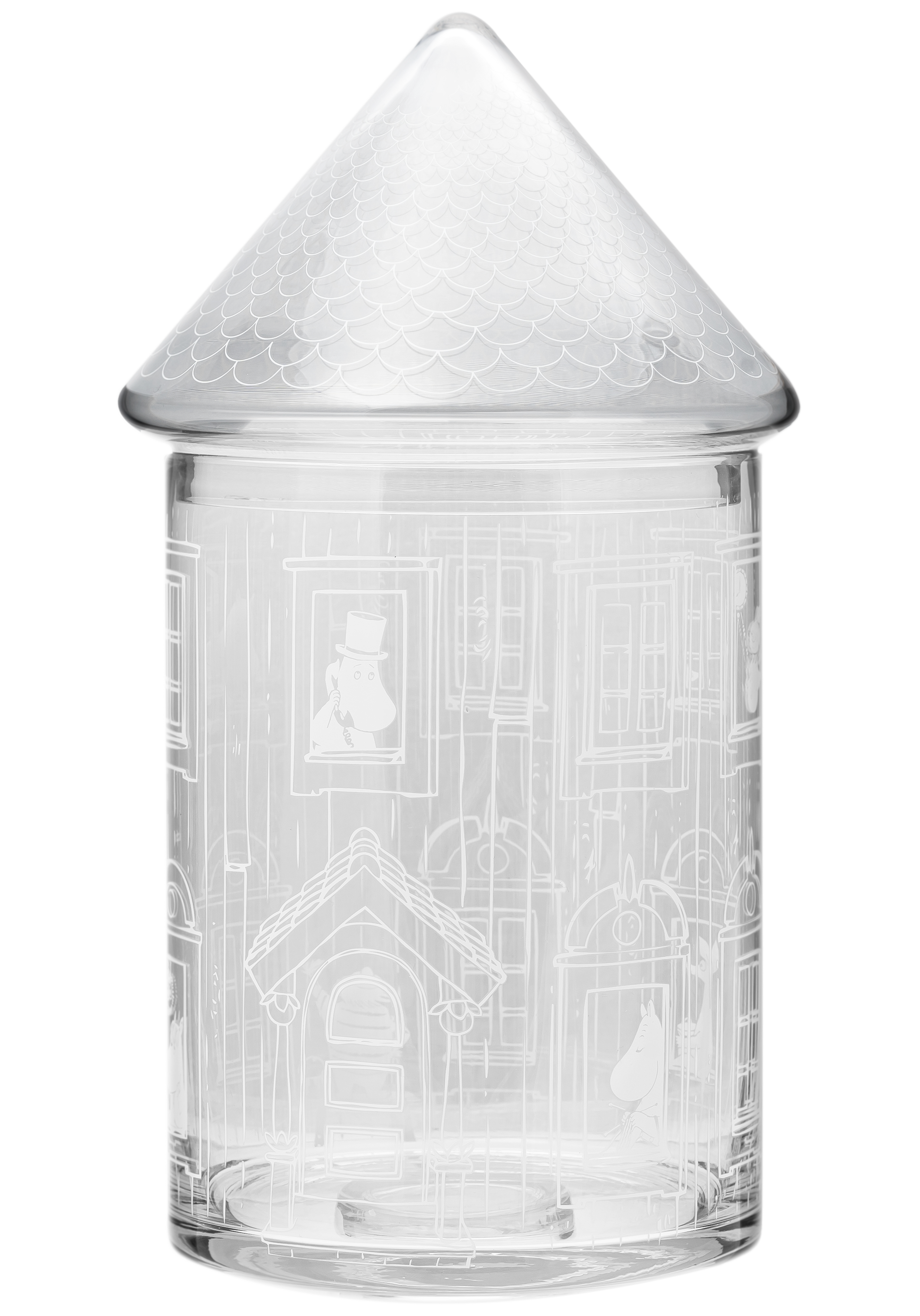 GLASS JAR MOOMIHOUSE 30,5CM (Moomin lamp) - 3