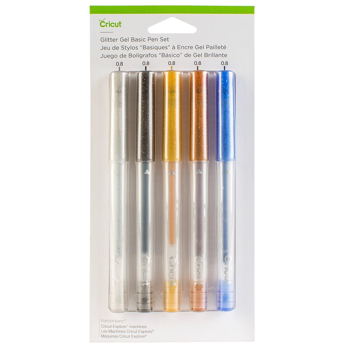 Cricut Glitter Gel Pen Set Basic
