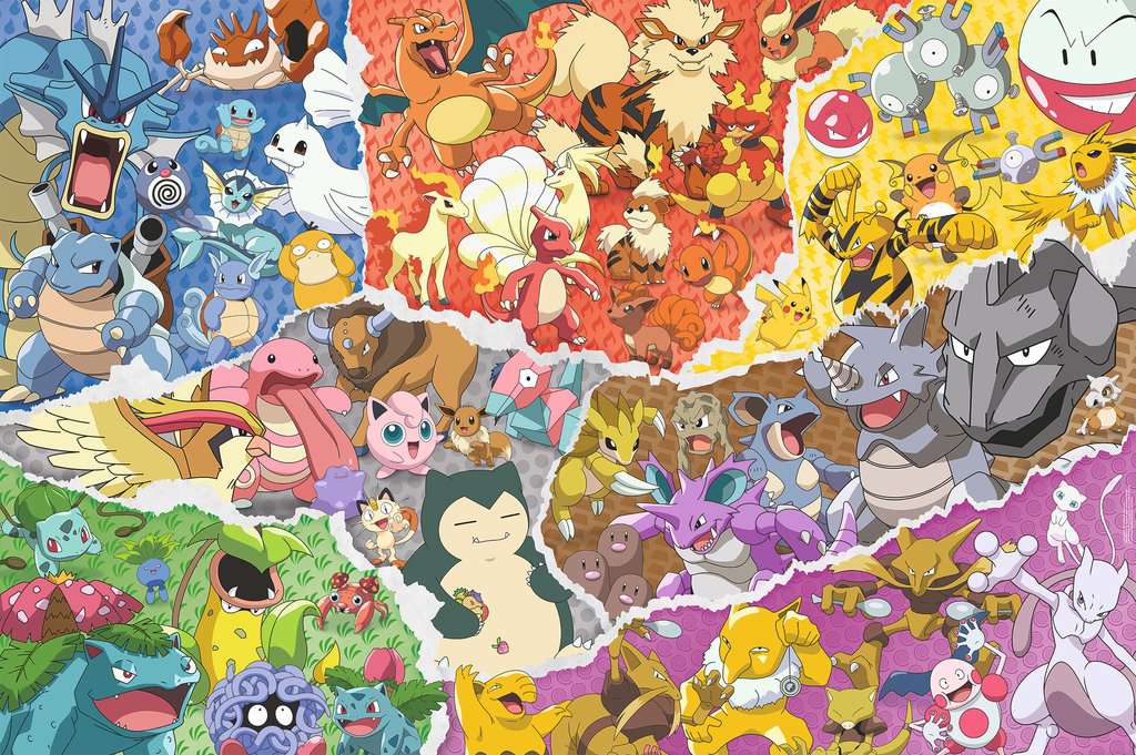 Pokémon Allstars 5000 Bitar Ravensburger