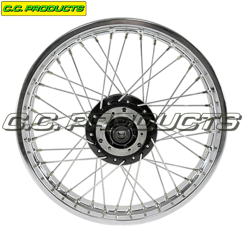 Spoke Set Kawasaki H1 500 Mach 3 19-inch 69-75 Front Wheel (Disc Brake) - 3