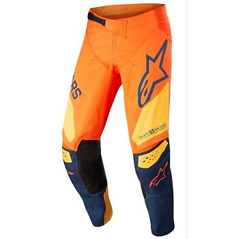 Alpinestars Byxor Techstar Factory Orange/Blå/Gul