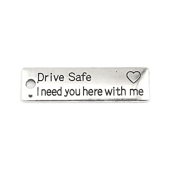 Charm  Tag  "Drive Safe...."