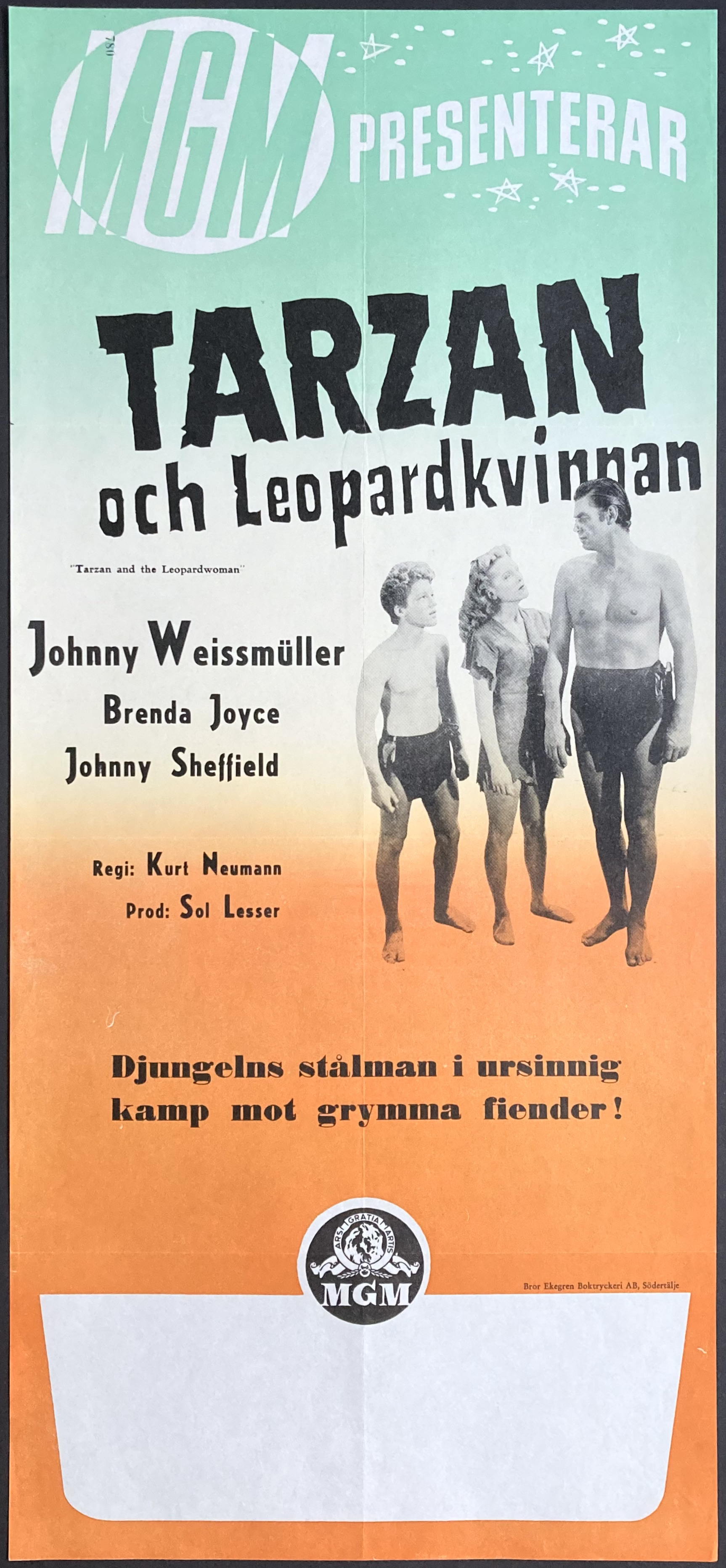 TARZAN AND THE LEOPARD WOMAN (1946)