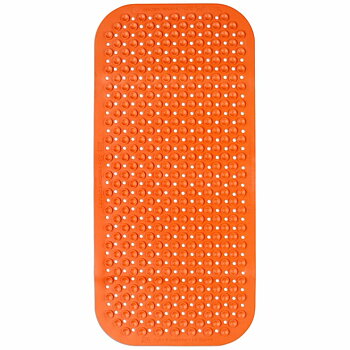 Orange bademåtte