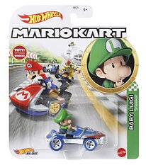 Hot Wheels Mariokart Vehicles HDB28 Baby Luigi Sneeker