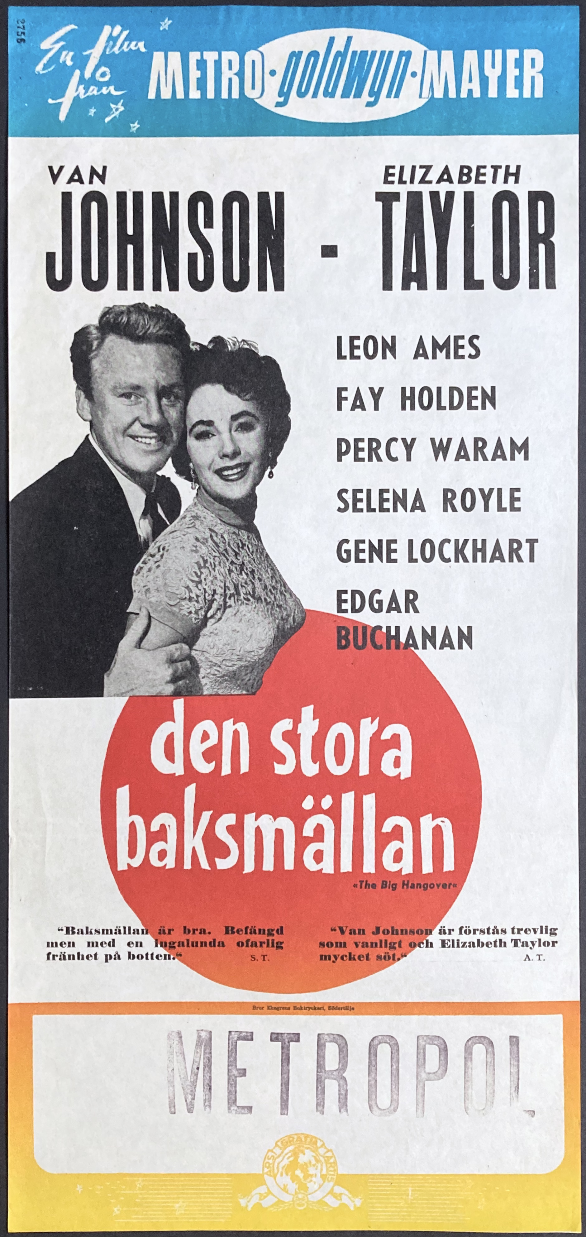 DEN STORA BAKSMÄLLAN (1950)