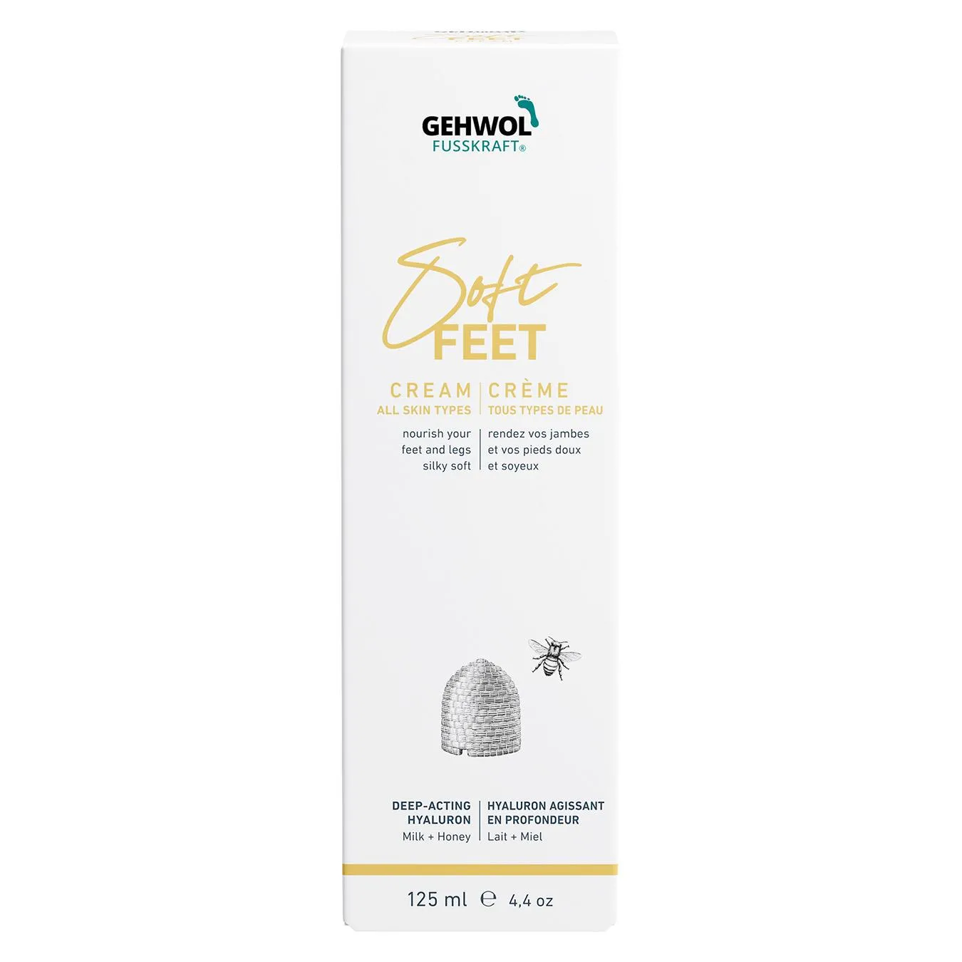 Gehwol Fusskraft Soft Feet Creme, 125 ml