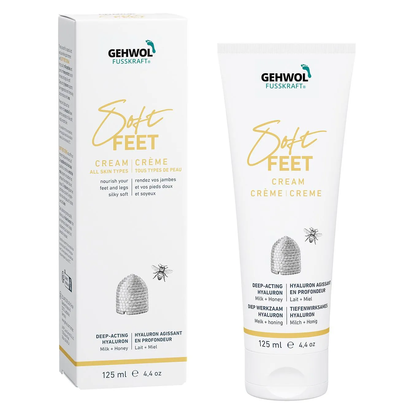 Gehwol Fusskraft Soft Feet Creme, 125 ml - 4