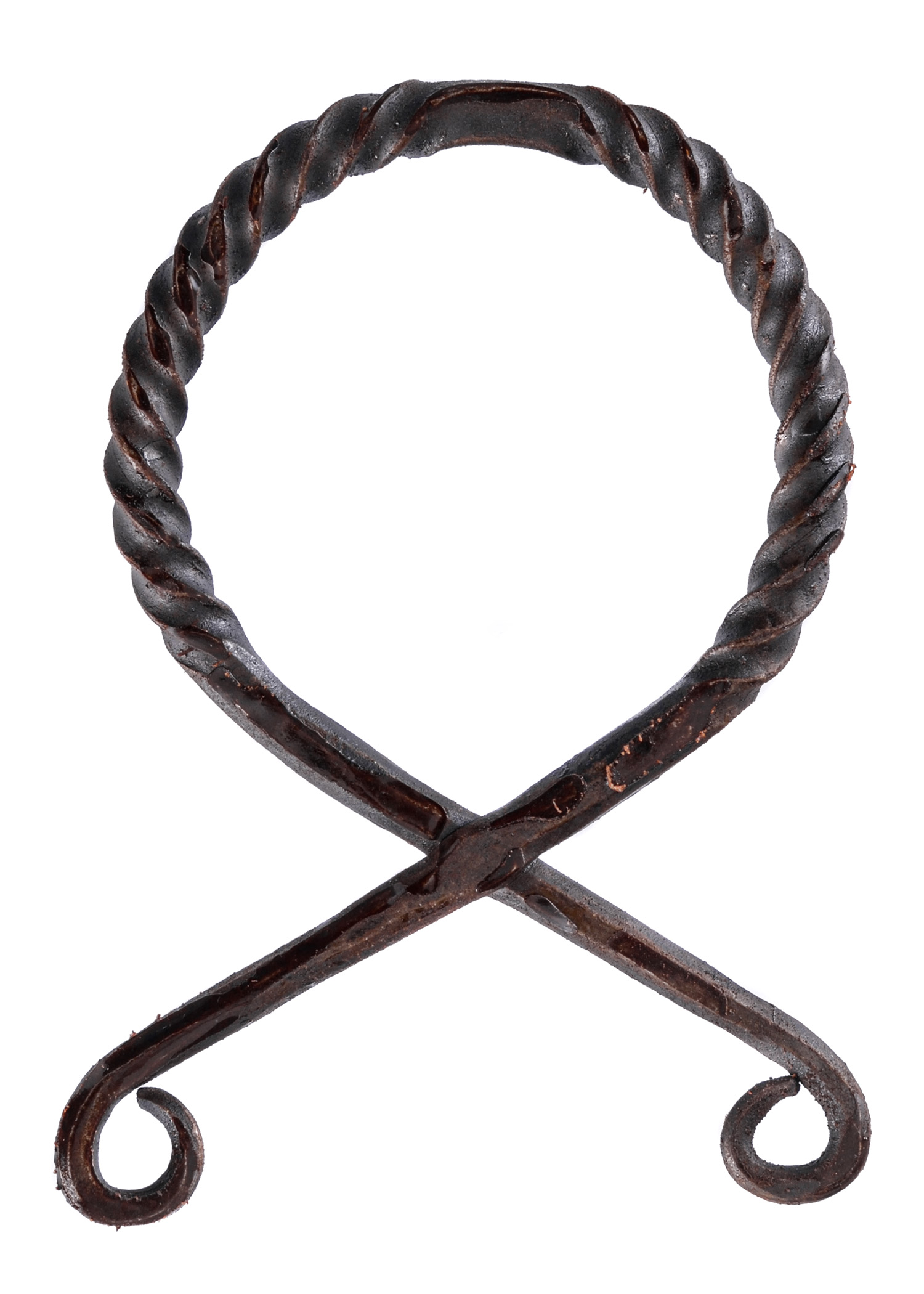 Trollkors I vridet järn - 90mm