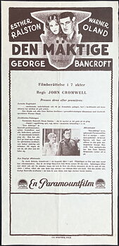 DEN MÄKTIGE (1929)