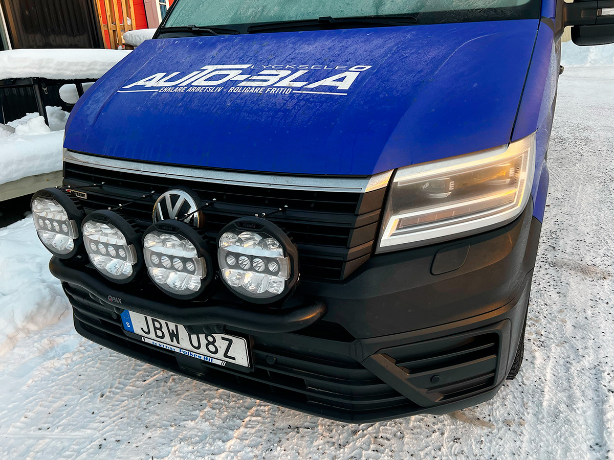 Q-LIGHT VW Crafter 17- extraljusfäste (extraljusbåge) för 4st lampor  - 3
