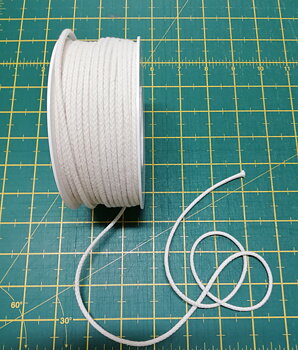Anorak Band - Beige, ca 4 mm tjockt