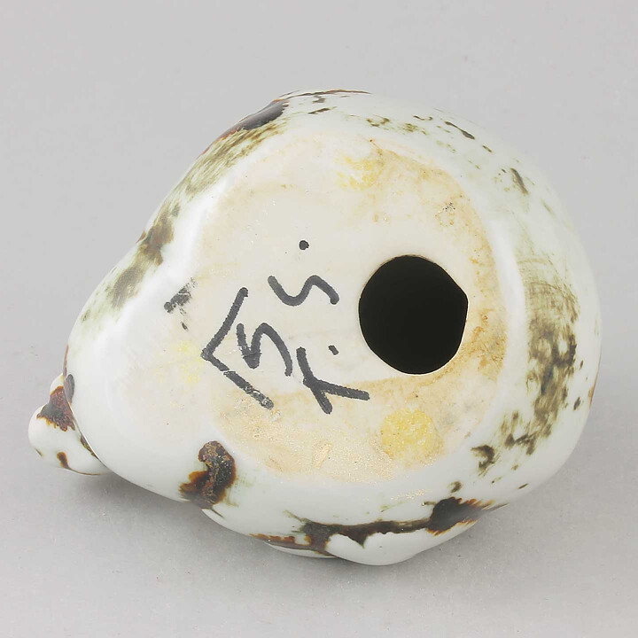 ティモ・サービメイキ   荒削りのニワトリ　11cm　1973年