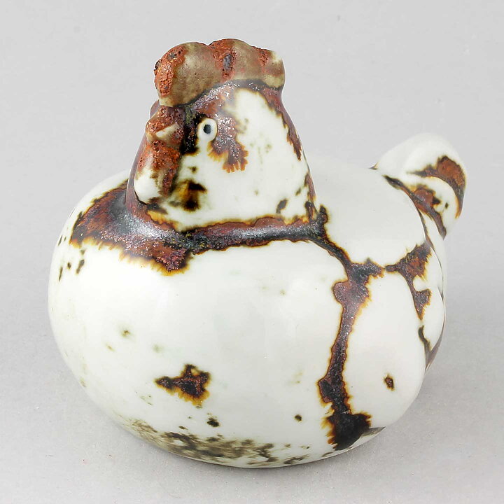 ティモ・サービメイキ   荒削りのニワトリ　11cm　1973年