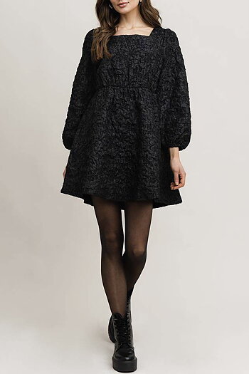 Rut & Circle - Hannah  Dress Black