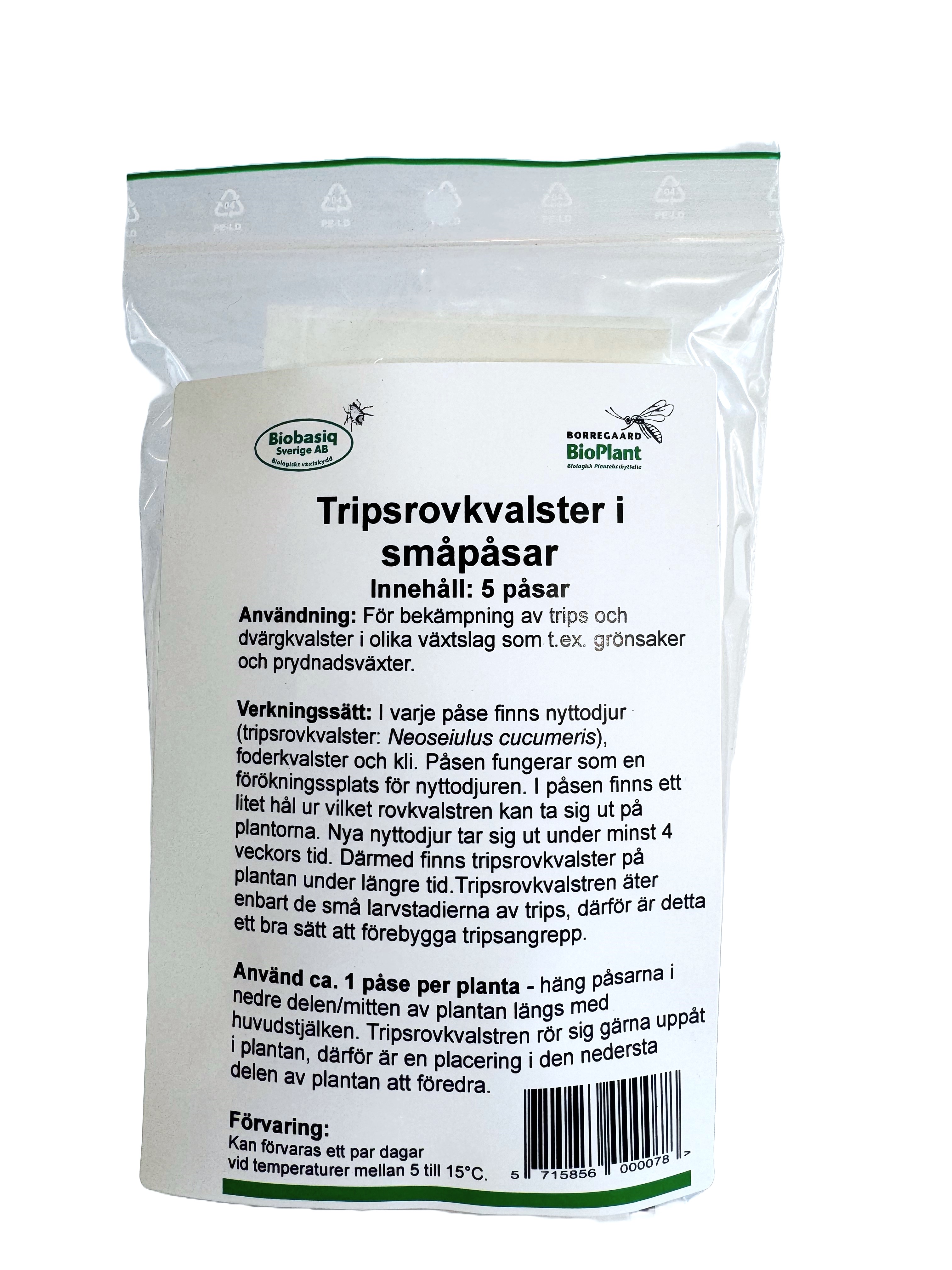 Bekämpning av Trips (Tripsrovkvalster) - 2
