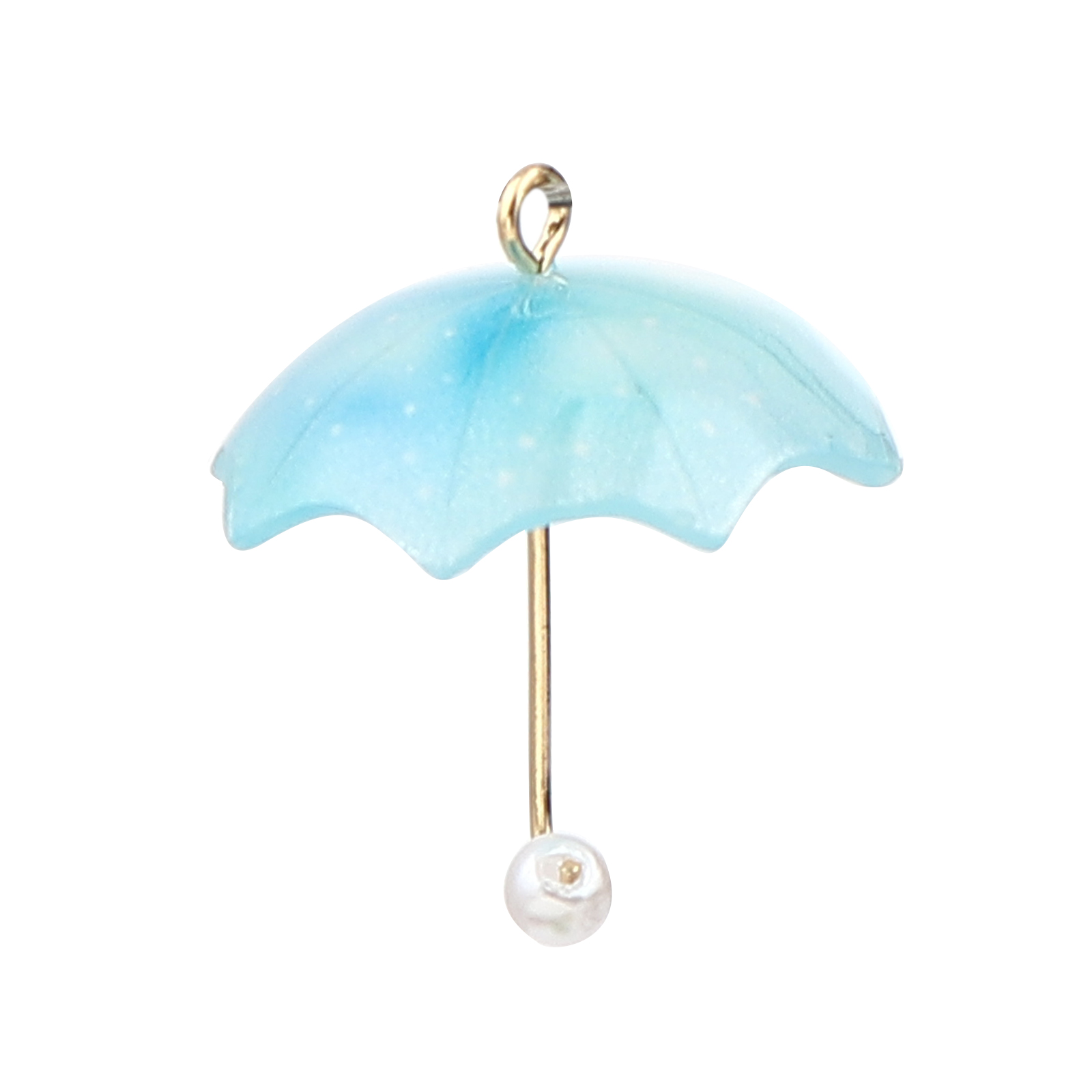 Charm Umbrella REsin, BLue