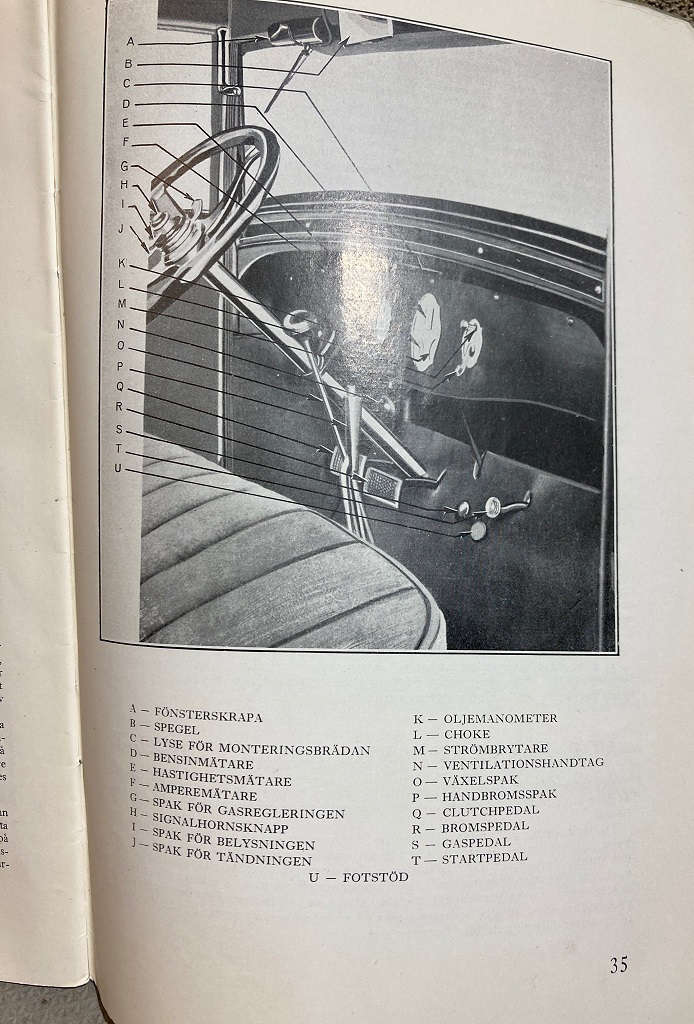 1929 REO Flying Cloud Modell A Instruktion för skötsel - 3