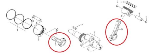 Vevstake till Loncin LC2P82F
