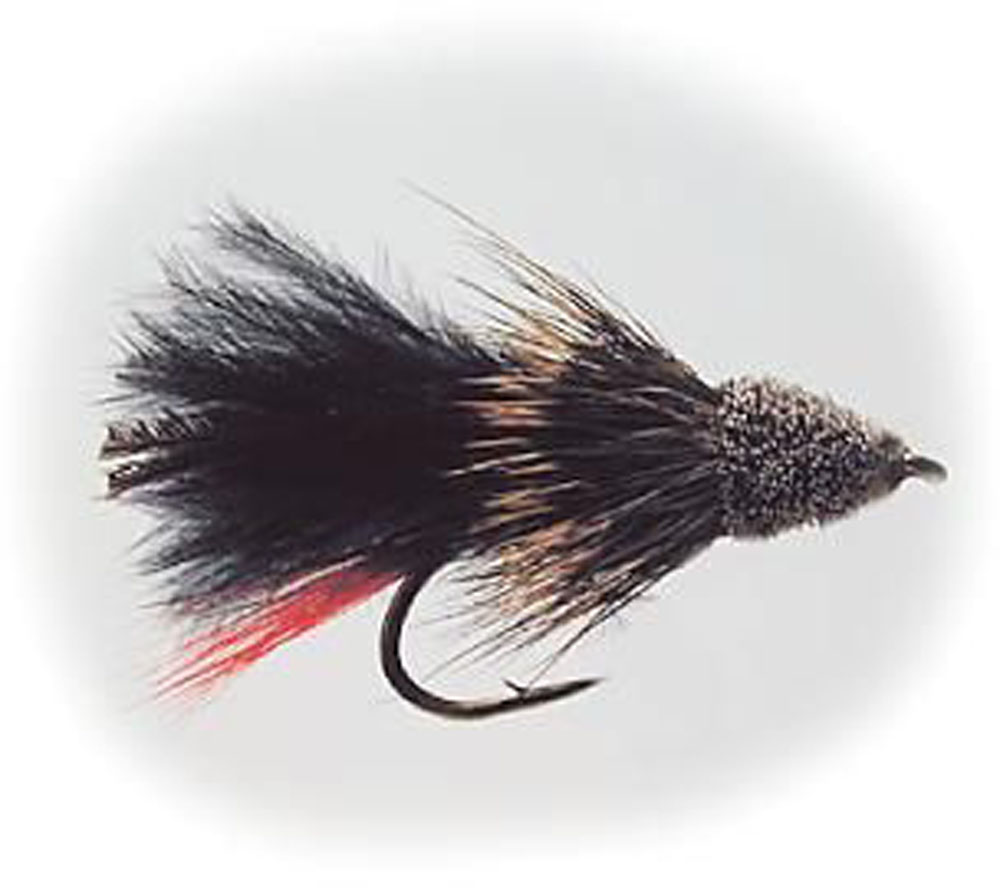 W - Muddler Black Marabou