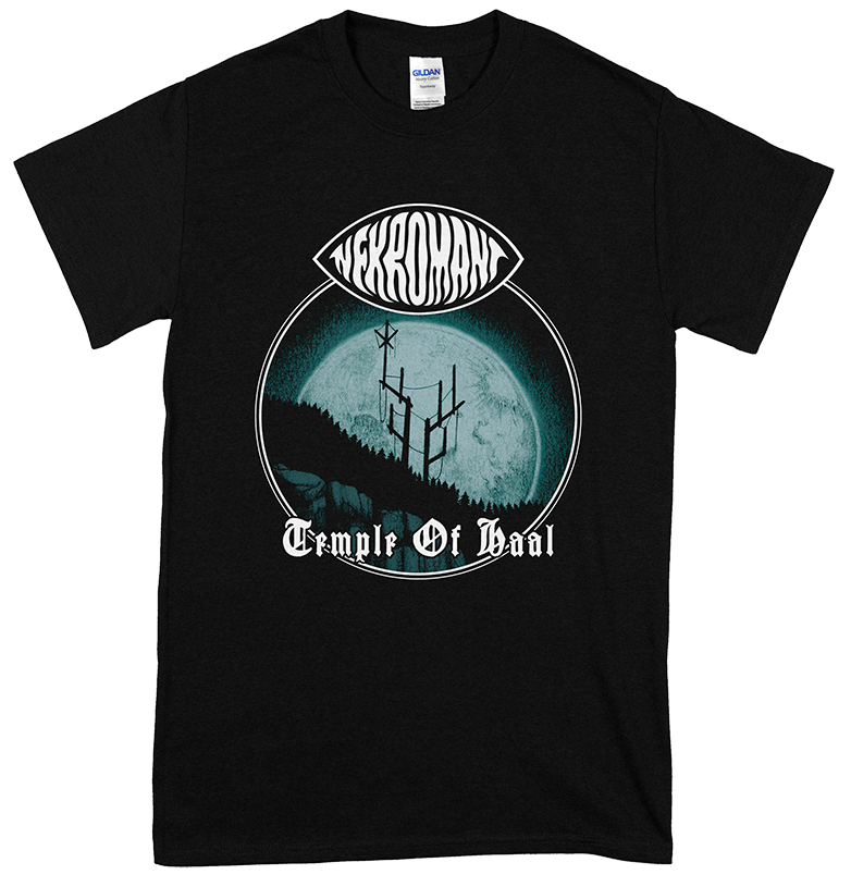 NEKROMANT - Temple of Haal Black T-shirt