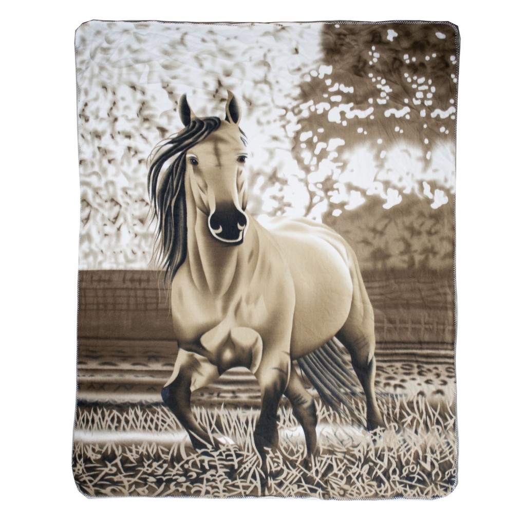 HKM Fleecepläd 150x190cm