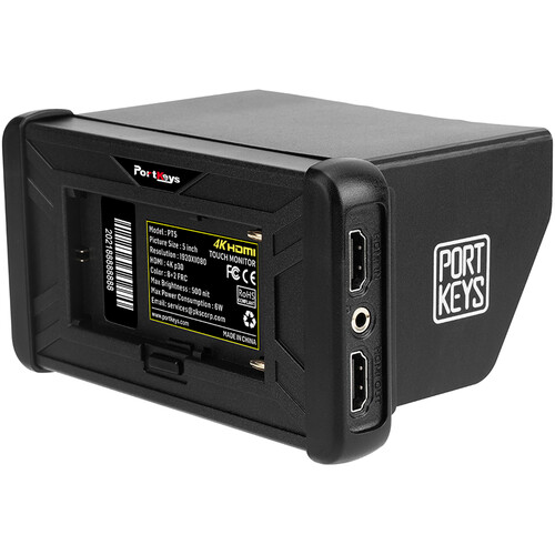 Portkeys PT5 II 5" 4K HDMI Touchscreen Monitor - 5