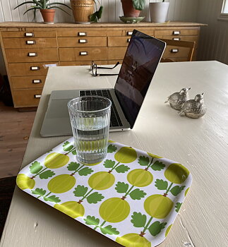 Bricka 20x27 cm, KRUSBÄR