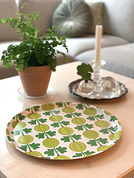 Tray Ø35 cm, GOOSEBERRY