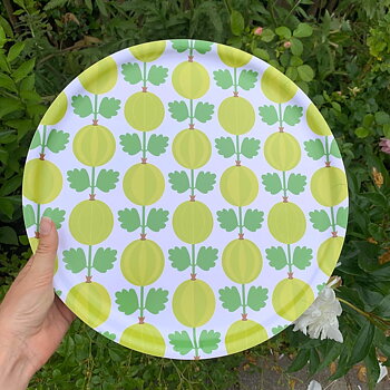 Tray Ø35 cm, GOOSEBERRY