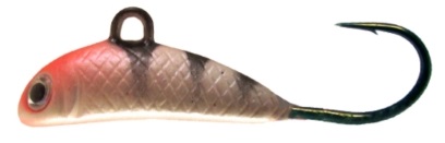 Microbalanspirk i klassisk form till abborre och ädelfisk. Otroligt populär till regnbåge och röding. Kroppen är 22mm och väger 5g