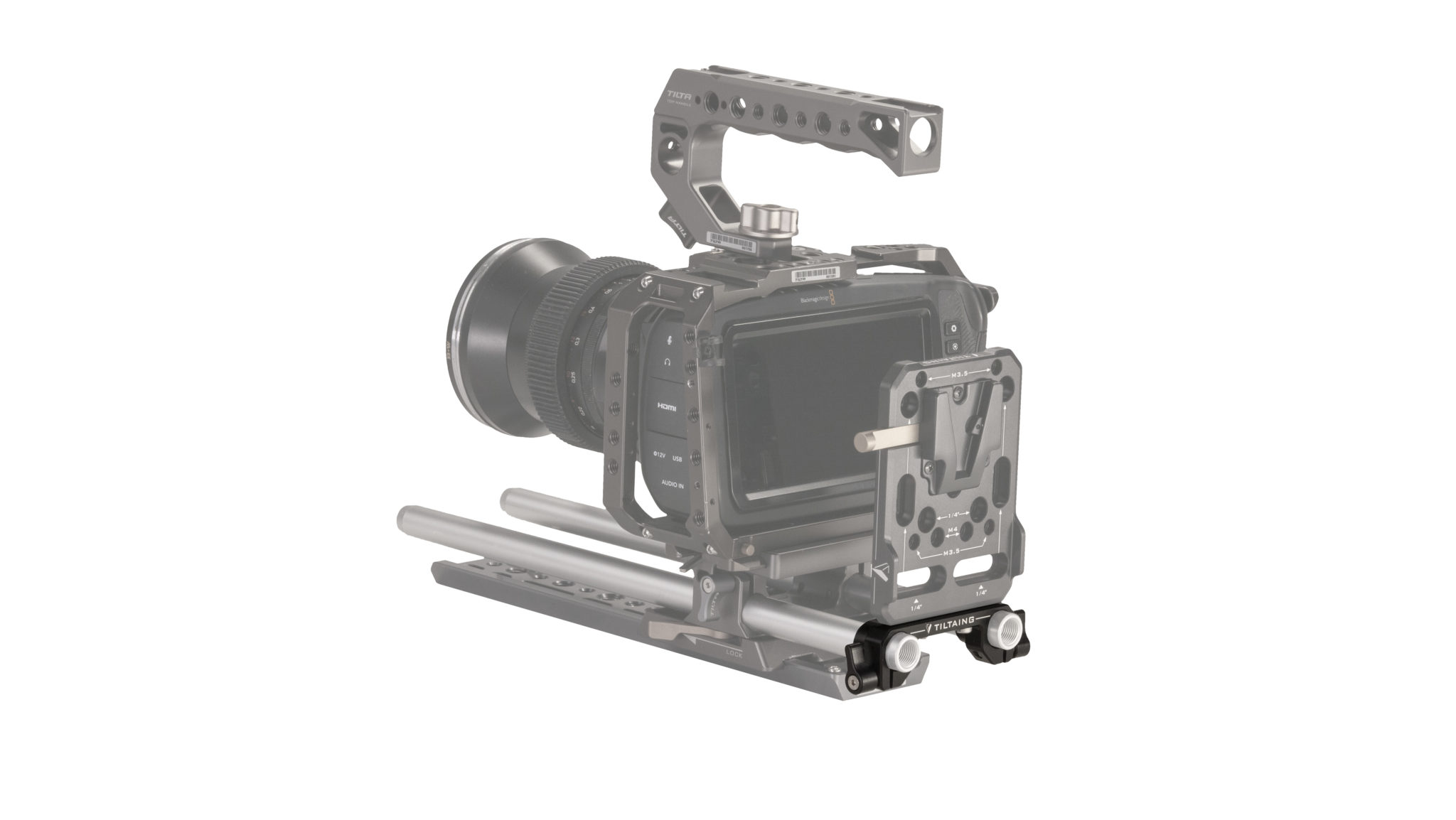 Tilta Rod Adapter for Mini/Pocket V-Mount Battery Plate - 2