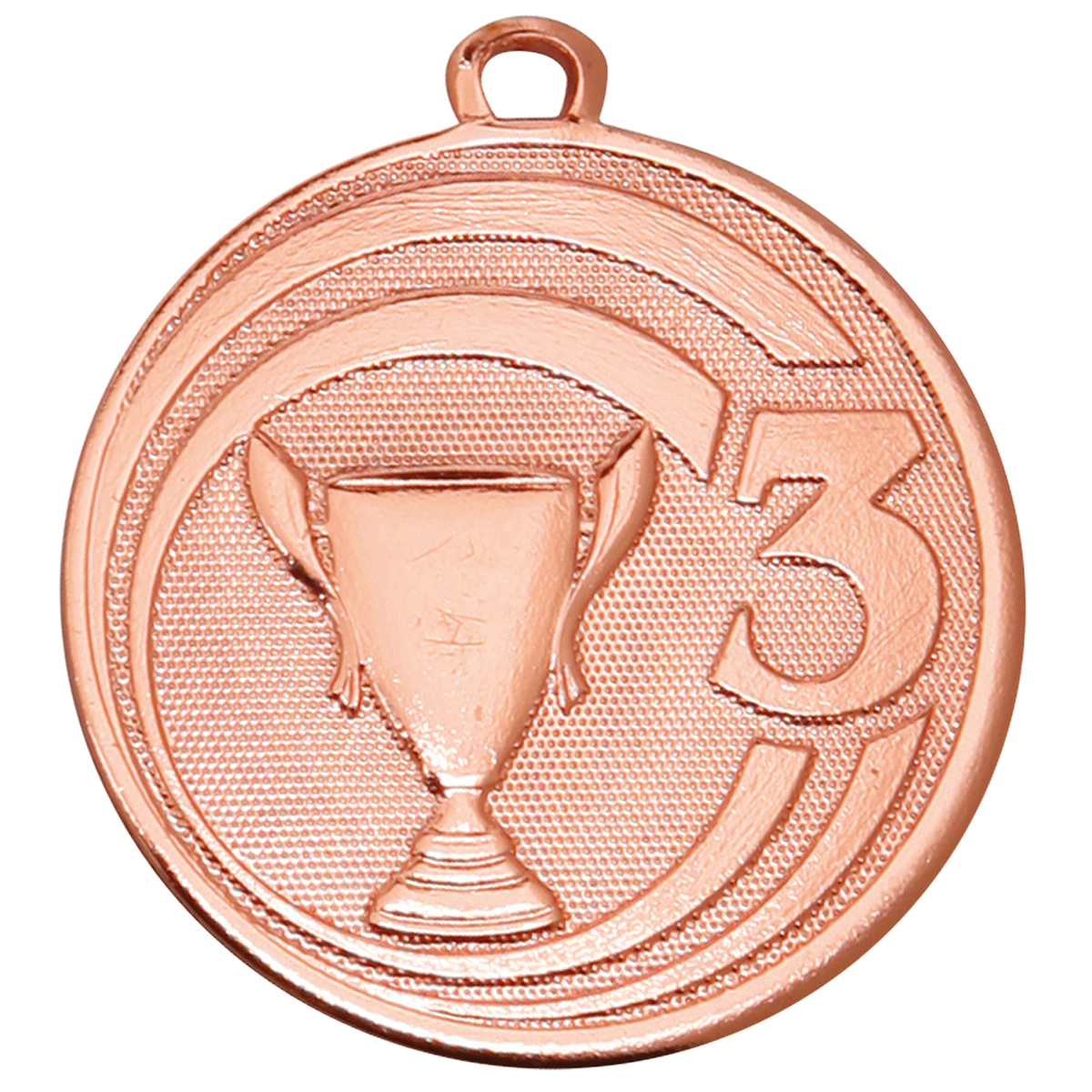 Medaljer 45 mm präglade - "1" "2" "3" - Guld, Silver, Brons - 4