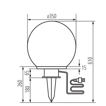 KANLUX IDAVA Klot-35 E27