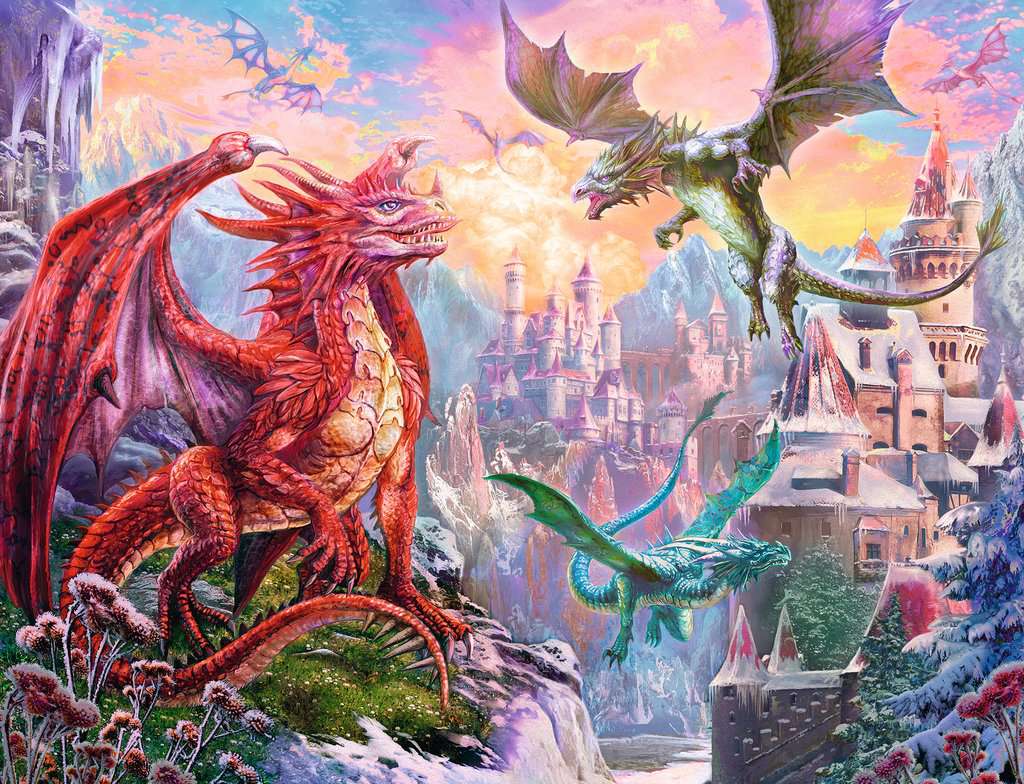 Dragonland 2000 Bitar Ravensburger