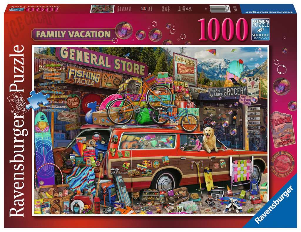 Family Vacation 1000 Bitar Ravensburger - 2