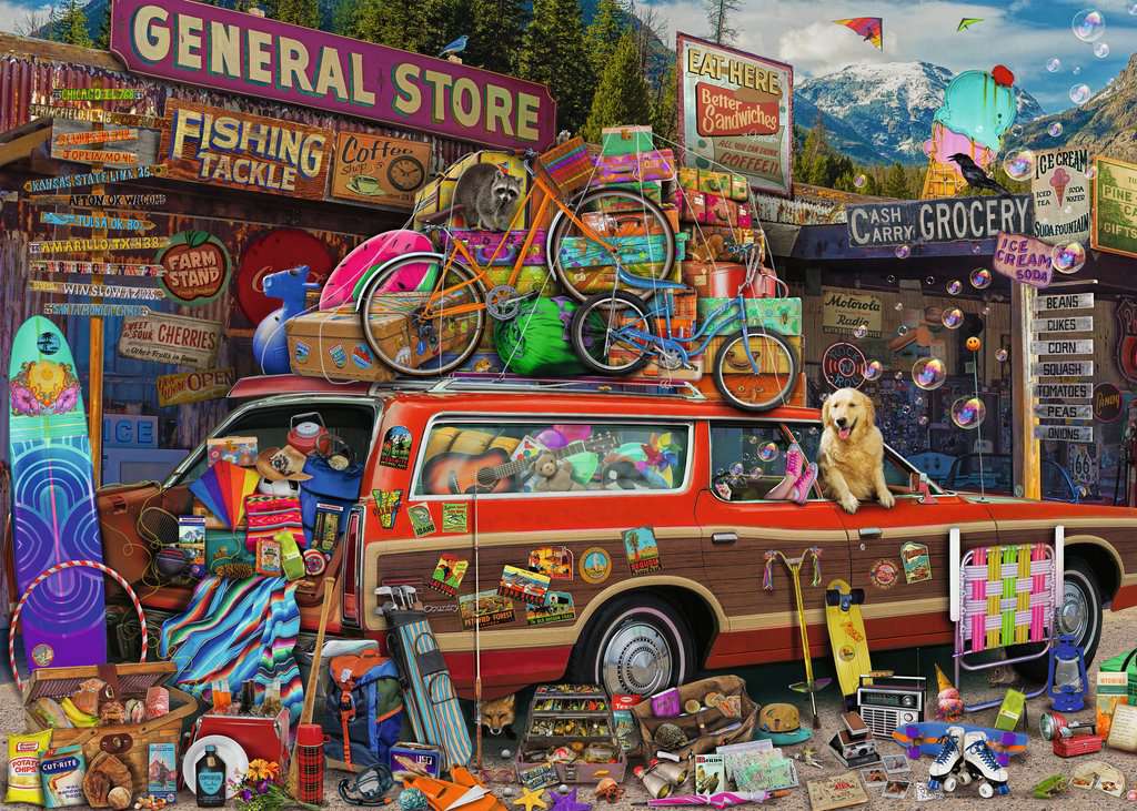 Family Vacation 1000 Bitar Ravensburger
