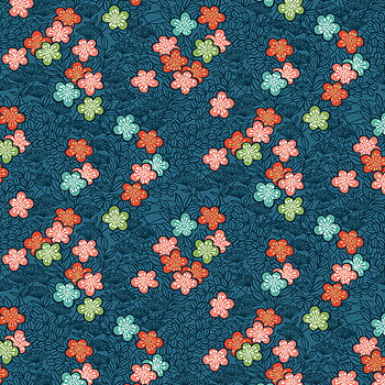 Makower Michiko Bushclover  50 x 110 cm