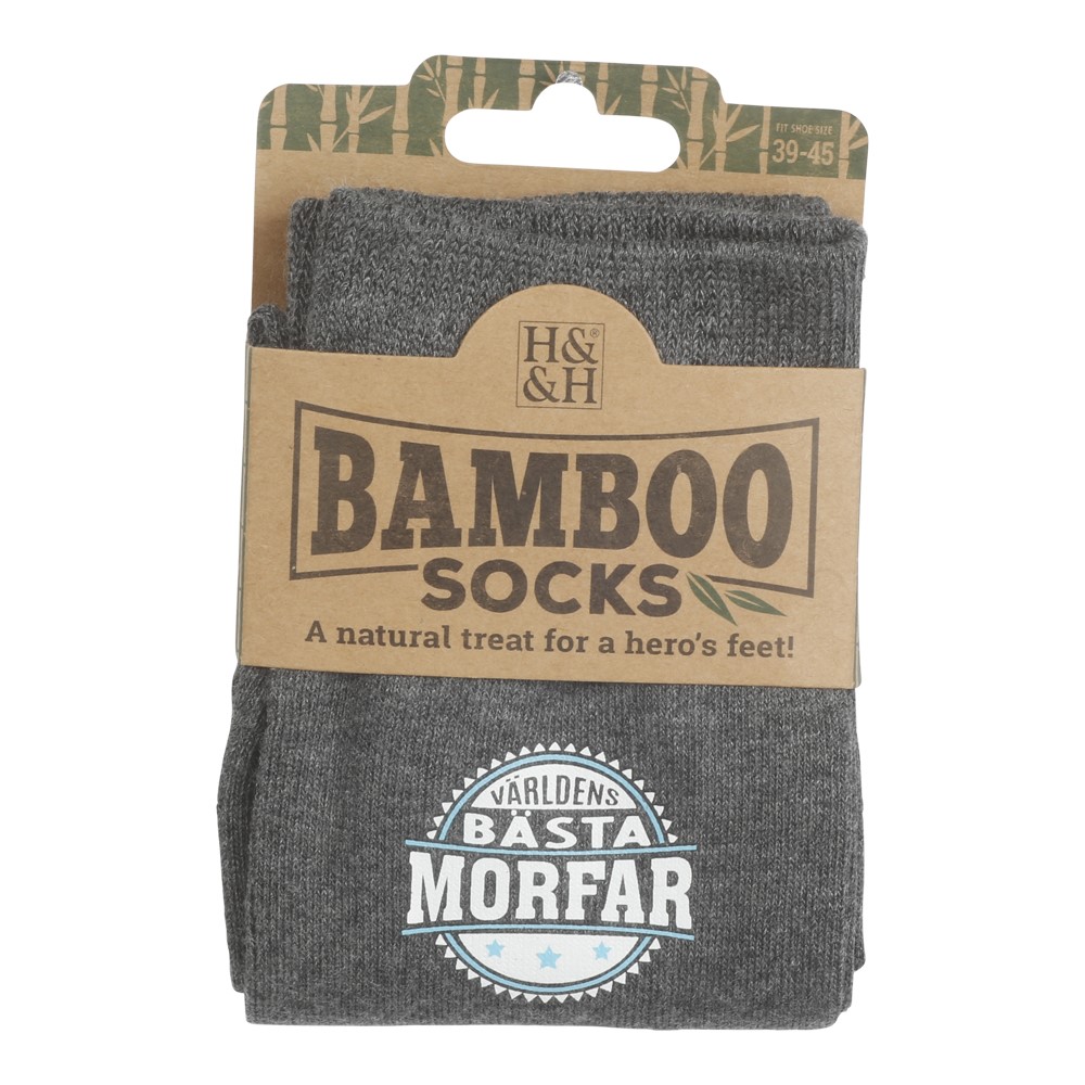 Bambustrumpa Världens bästa morfar