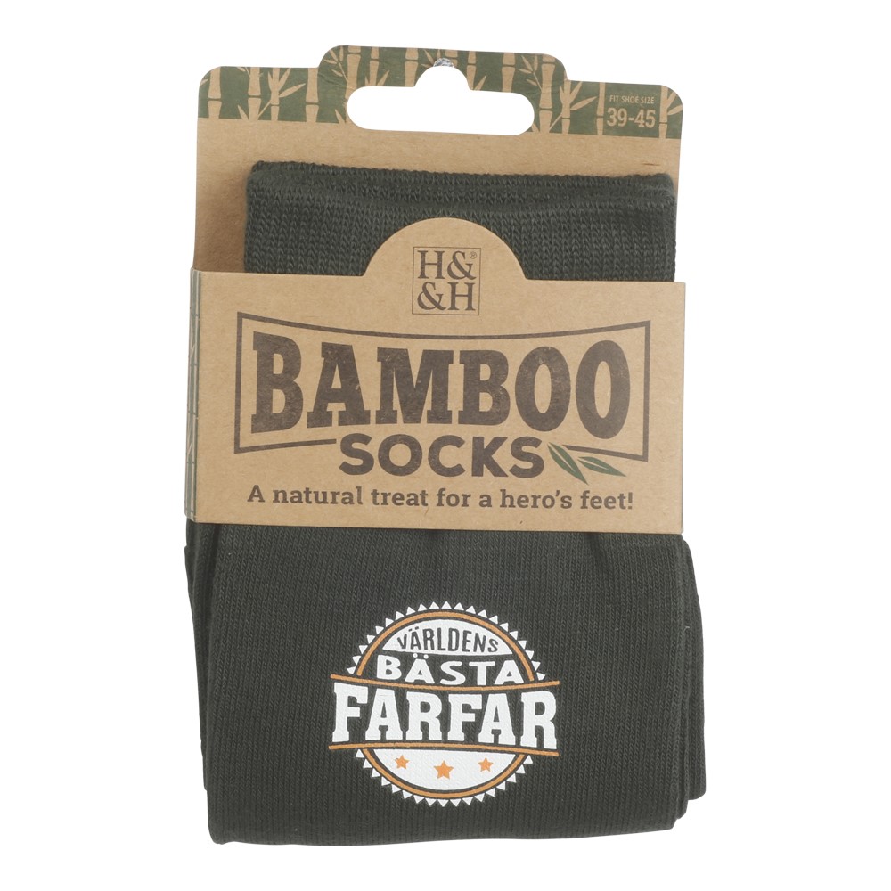 Bambustrumpa Världens bästa farfar