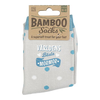 Bambustrumpa Världens bästa mormor