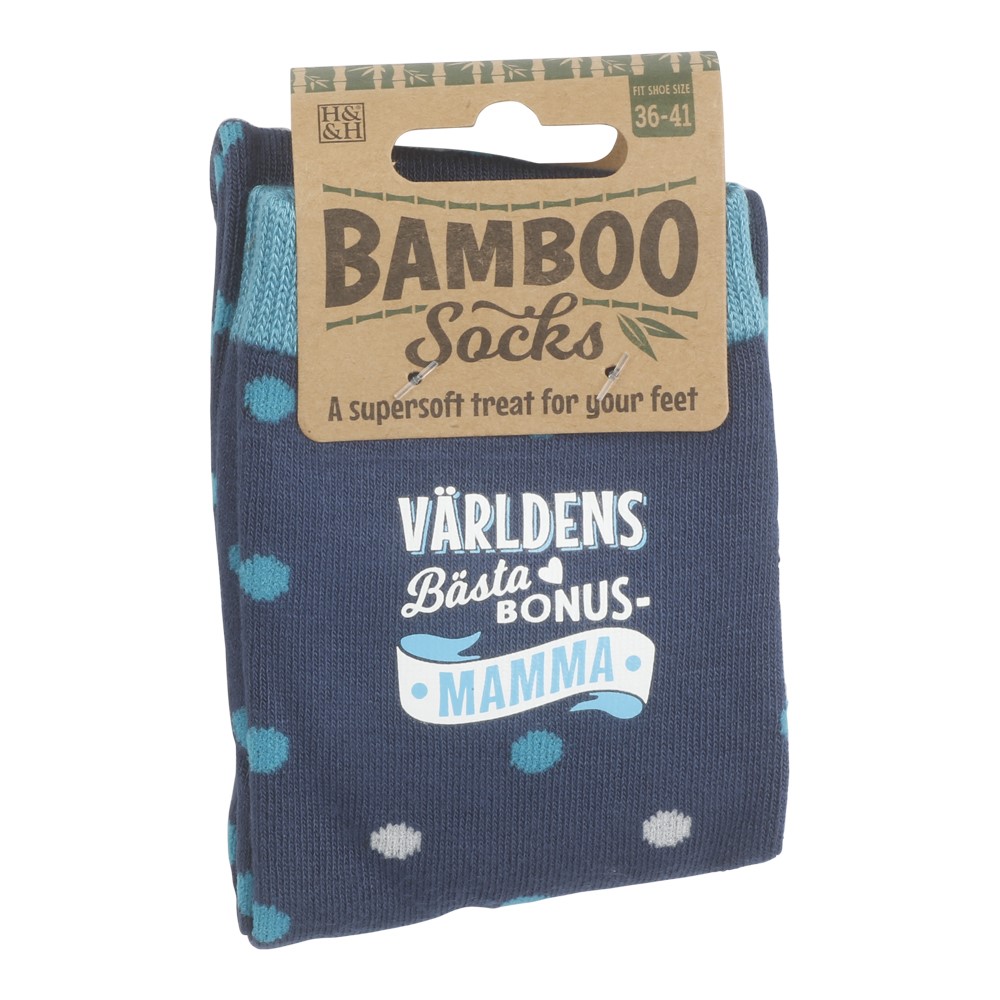 Bambustrumpa Världens bästa bonusmamma