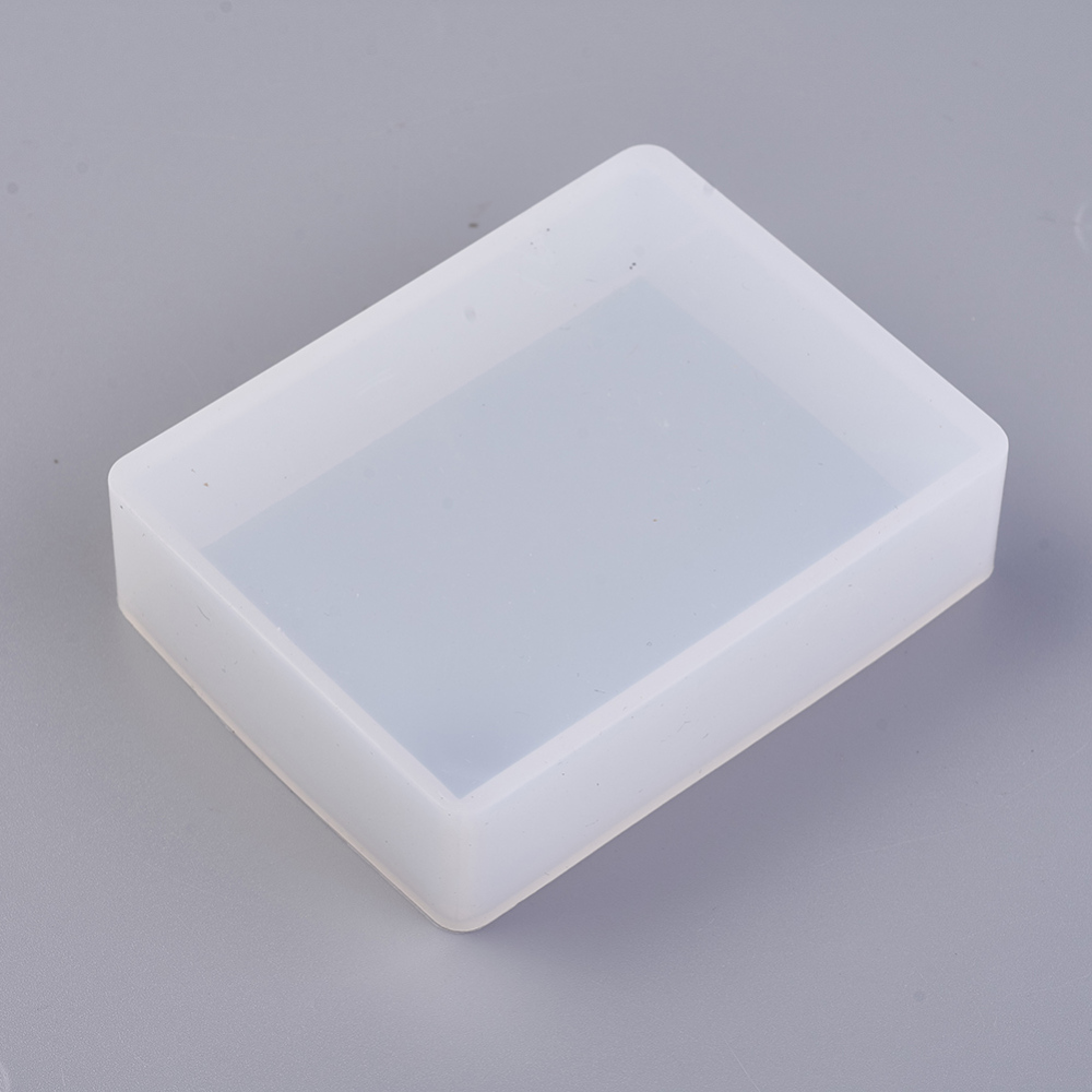 Gjutform  i silikon - Rektangulär 80x60mm - 2